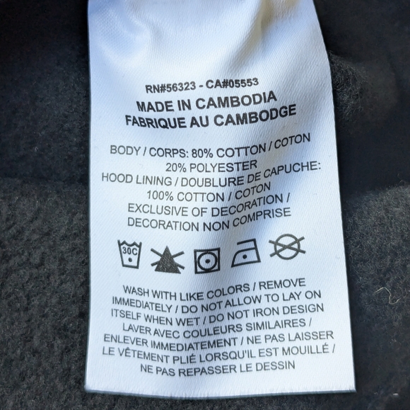 NIKE MENS JORDAN ESSENTIALS FLEECE HOODIE BLACK & GOLD - Size L - Picture 8 of 9